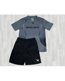 Форма ОФП хоккейная Bauer X-STATIC RF Gray-Black