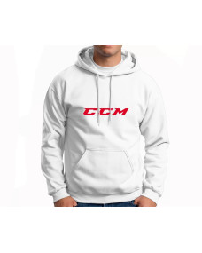Худи (толстовка) CCM (CCM) CLR White