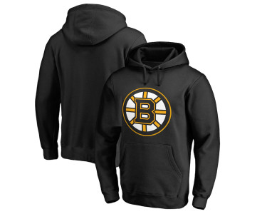 Худи Boston Bruins Primary Logo чёрная