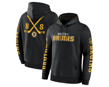 Худи Boston Bruins Fanatics Big City Legacy чёрная
